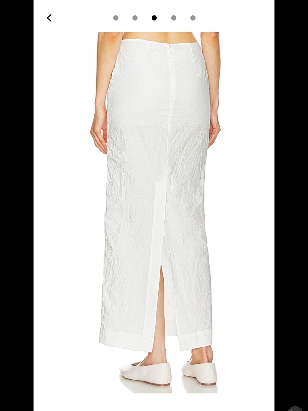 Helsa white skirt
